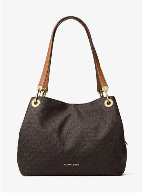 raven logo shoulder bag michael kors|raven logo shoulder bag.